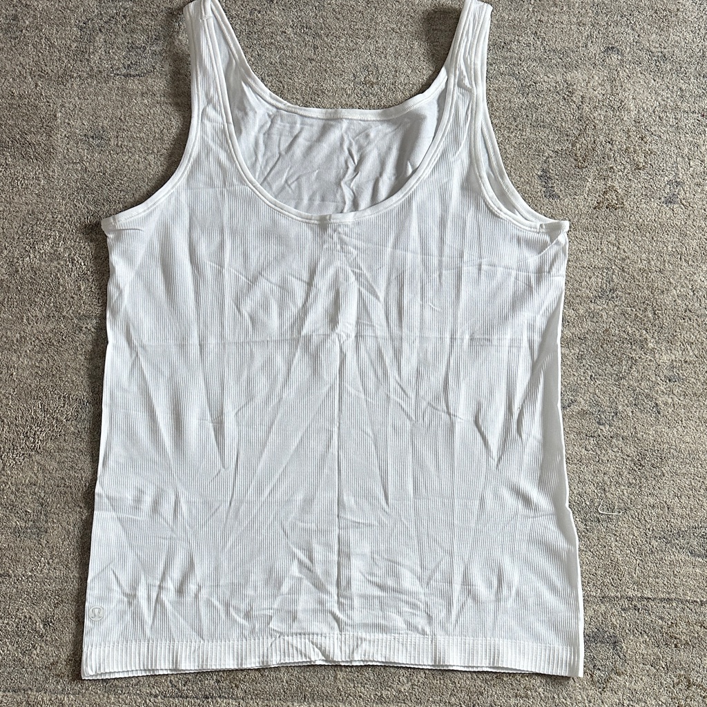 Lululemon Women’s Tank Top Size See Measurements Color White